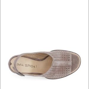 Via Spiga Shoes - Via Spiga Tasa Sandal in Heather Purple Via Spiga Shoes - Via Spiga Tasa Sandal in Heather Purple